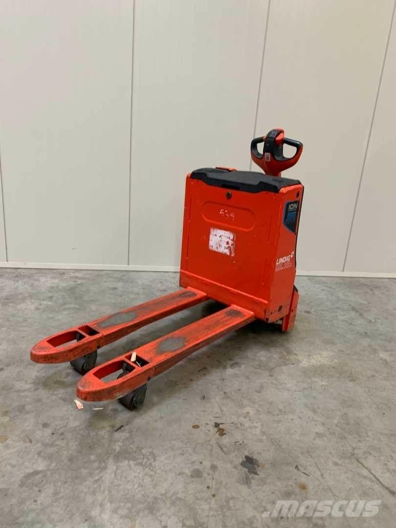 Linde T16 ION Παλετοφόρα πεζού χειριστή με ιστό