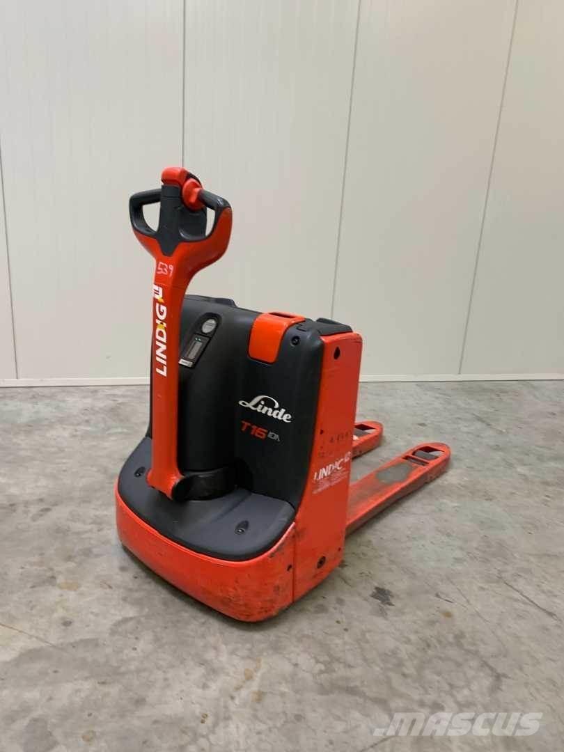 Linde T16 ION Παλετοφόρα πεζού χειριστή με ιστό