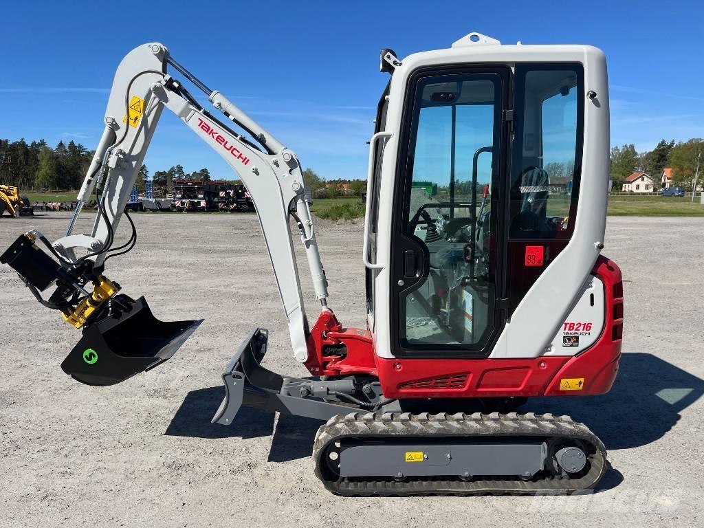 Takeuchi TB 216 A Εκσκαφάκι (διαβολάκι) < 7t