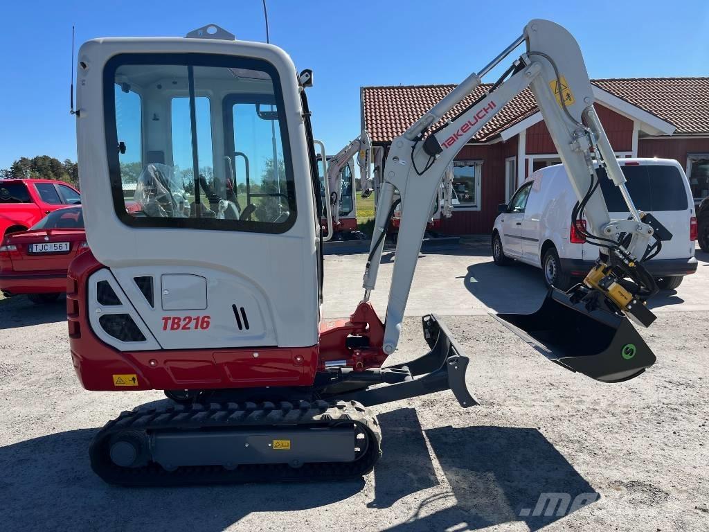 Takeuchi TB 216 A Εκσκαφάκι (διαβολάκι) < 7t