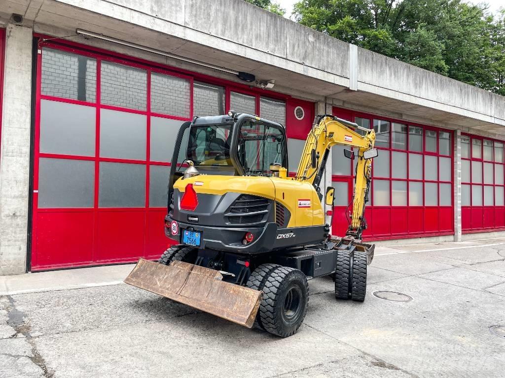 Doosan DX 57 W-5 Εκσκαφείς με τροχούς - λάστιχα