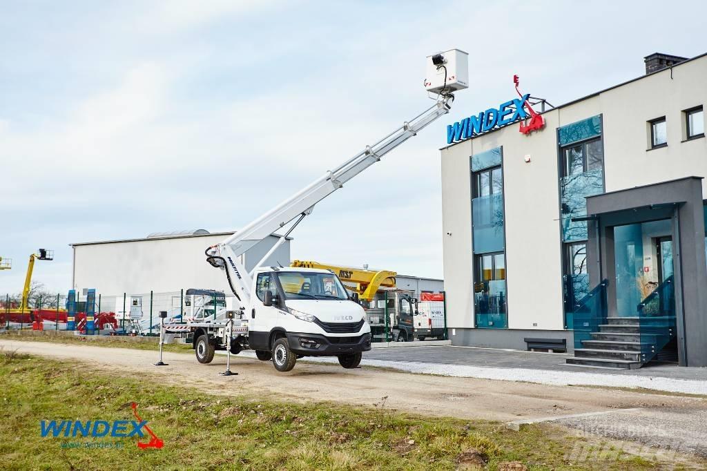 Multitel MT 204 EX Εναέριες πλατφόρμες τοποθετημένες σε φορτηγό