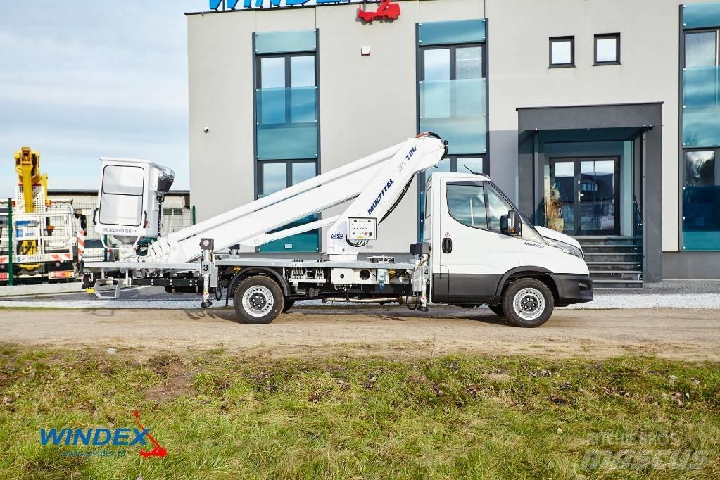 Multitel MT 204 EX Εναέριες πλατφόρμες τοποθετημένες σε φορτηγό