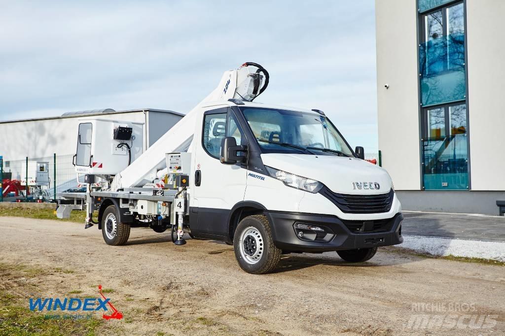 Multitel MT 204 EX Εναέριες πλατφόρμες τοποθετημένες σε φορτηγό