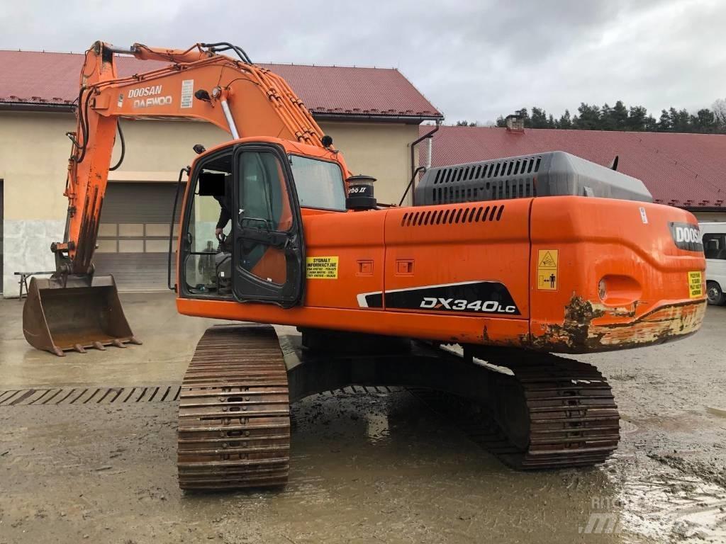 Doosan DX 340 LC Εκσκαφείς με ερπύστριες