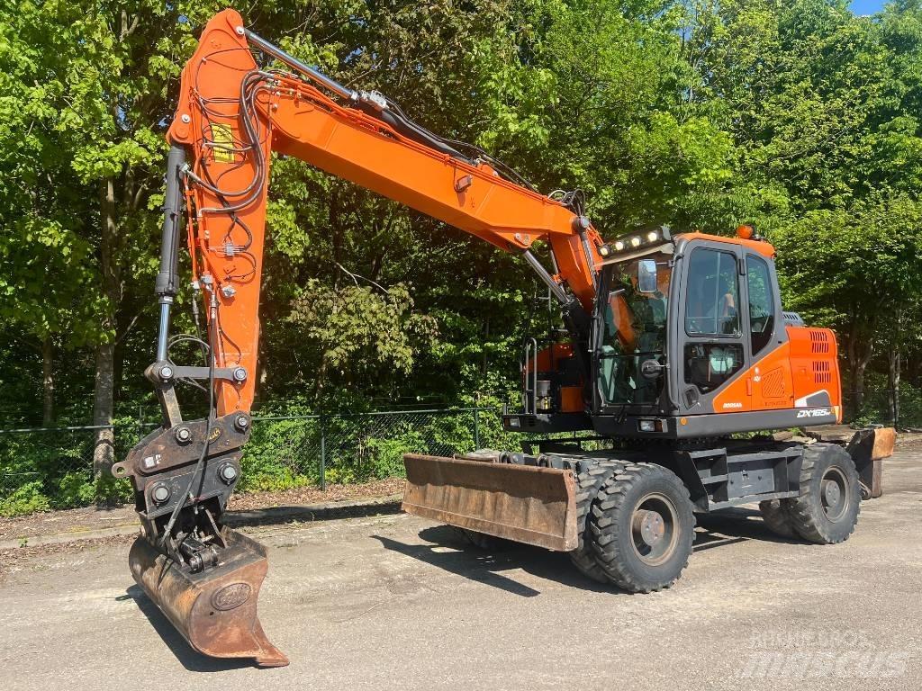 Doosan DX 165 W-5 Εκσκαφείς με τροχούς - λάστιχα