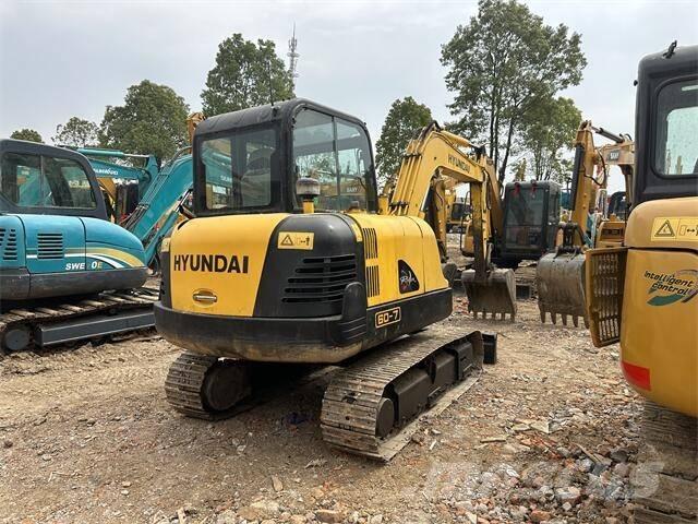 Hyundai R60-7 Εκσκαφείς με ερπύστριες