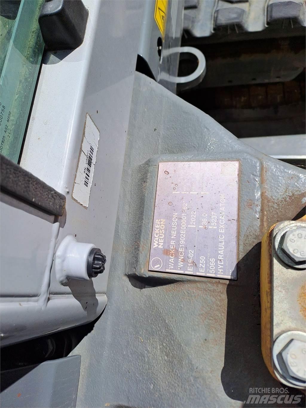 Wacker Neuson EZ50 Εκσκαφείς με ερπύστριες