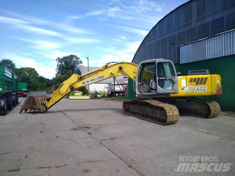 New Holland E 215 Εκσκαφείς με ερπύστριες
