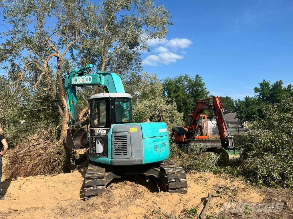 Kobelco SK 75 UR Εκσκαφείς με ερπύστριες
