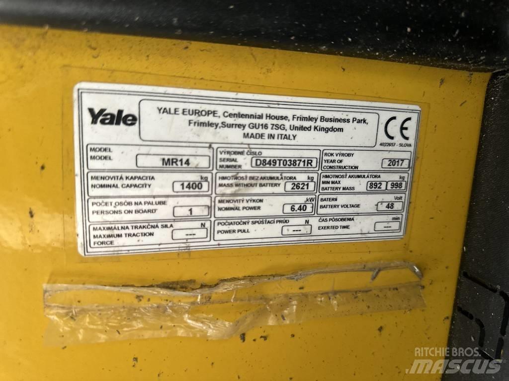 Yale mr14 Ανυψωτικά στενών δρόμων