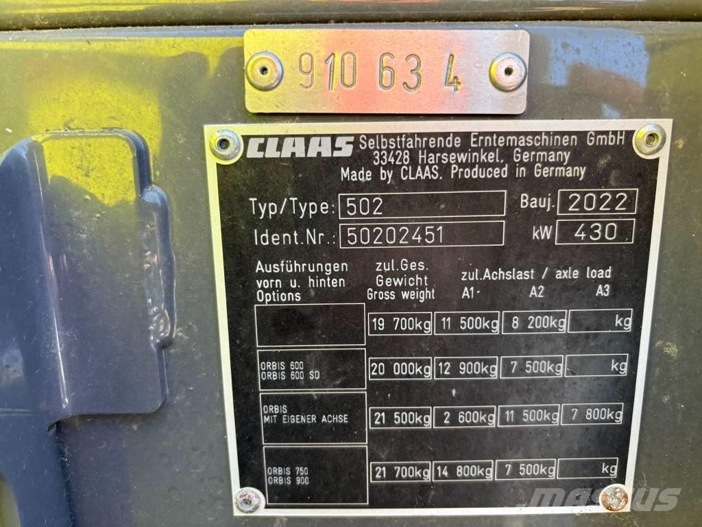 CLAAS Jaguar 950 4WD Μηχανές χορτονομής