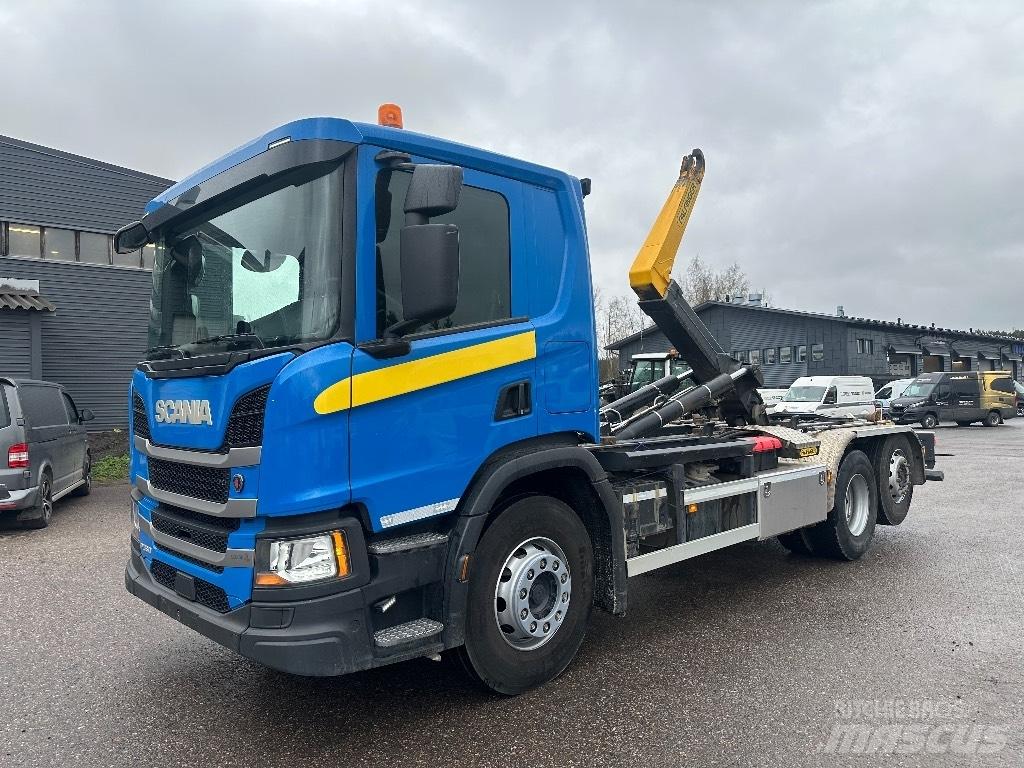 Scania P 360 Φορτηγά ανατροπή με γάντζο