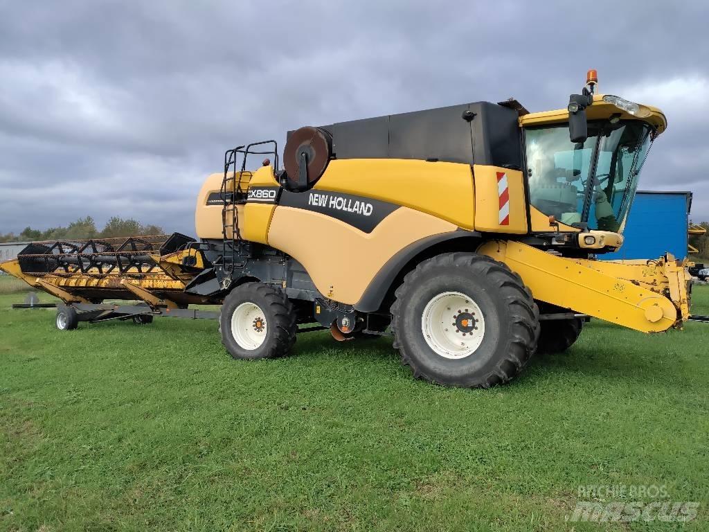 New Holland CX 860 Θεριζοαλωνιστικές μηχανές