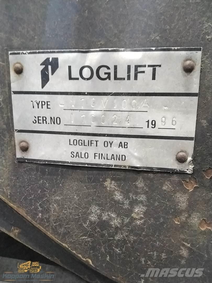 Loglift 170v Γερανοί συλλεκτικών μηχανών