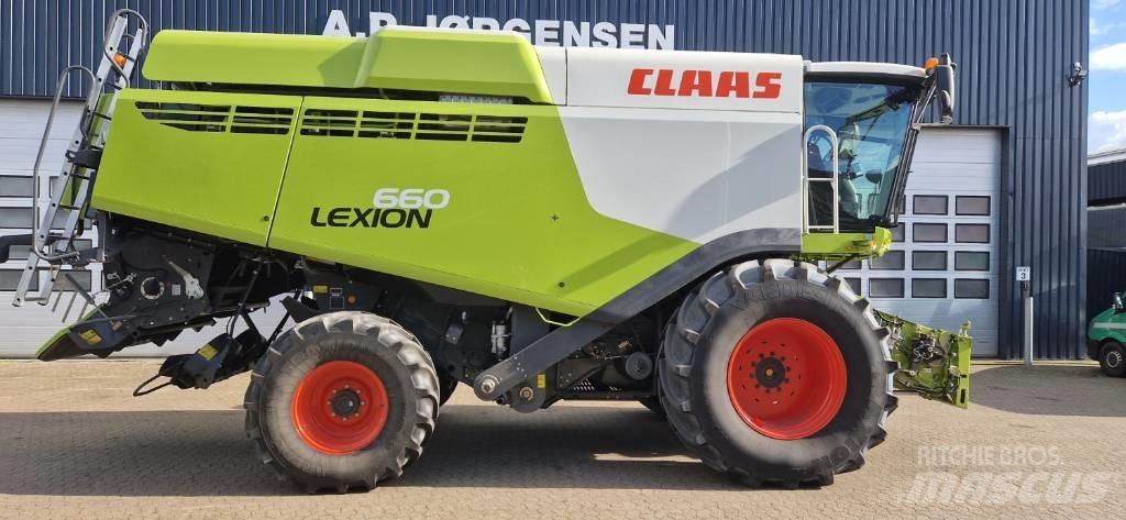 CLAAS Lexion 660 Θεριζοαλωνιστικές μηχανές