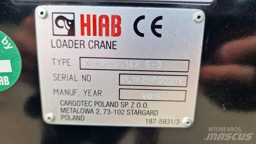 Hiab X-Hipro 142 E-3 Γερανοί φορτωτές