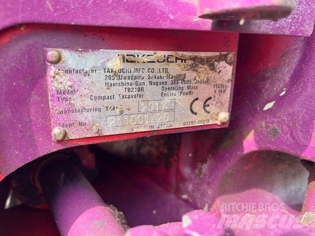 Takeuchi TB 210 Εκσκαφάκι (διαβολάκι) < 7t