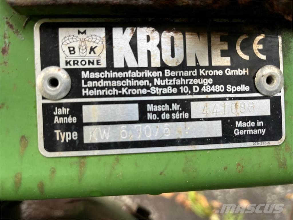 Krone KW 6.70/6 Τσουγκράνες και χορτοξηραντικές μηχανές