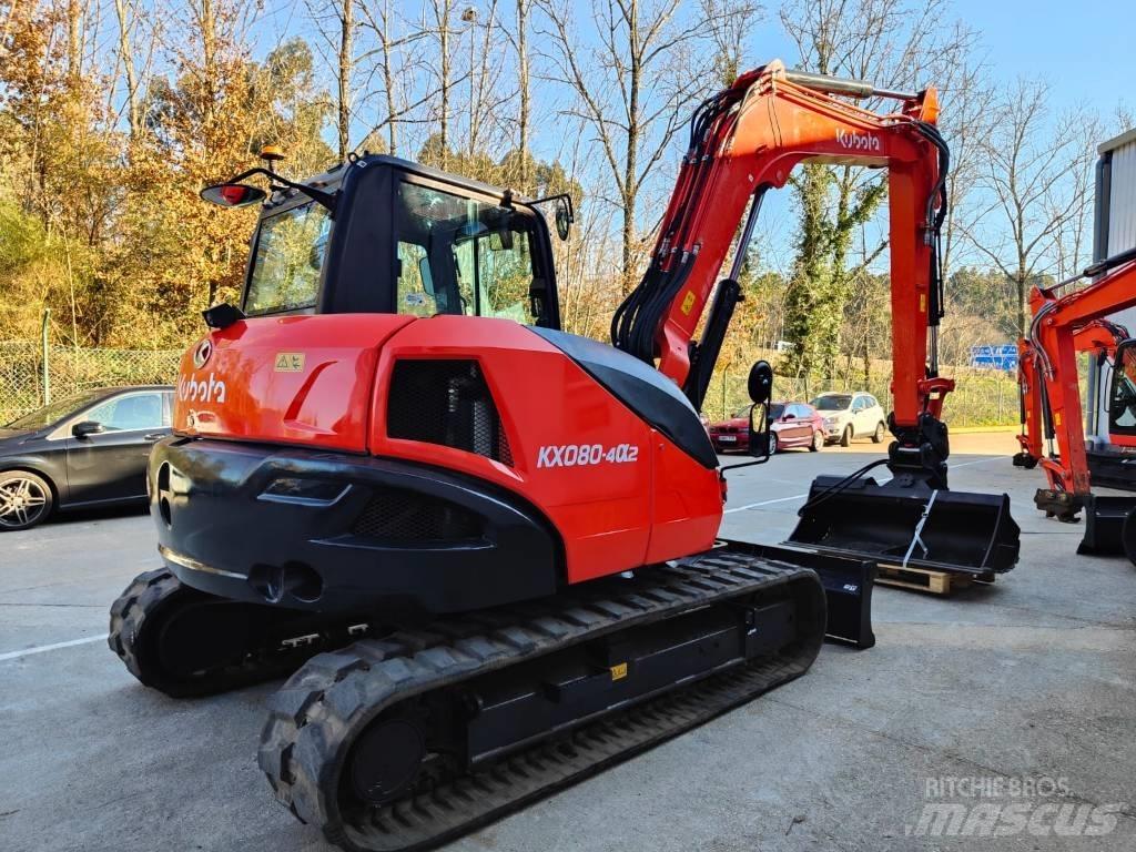 Kubota KX080-4a2 Μίνι εκσκαφείς 7t - 12t