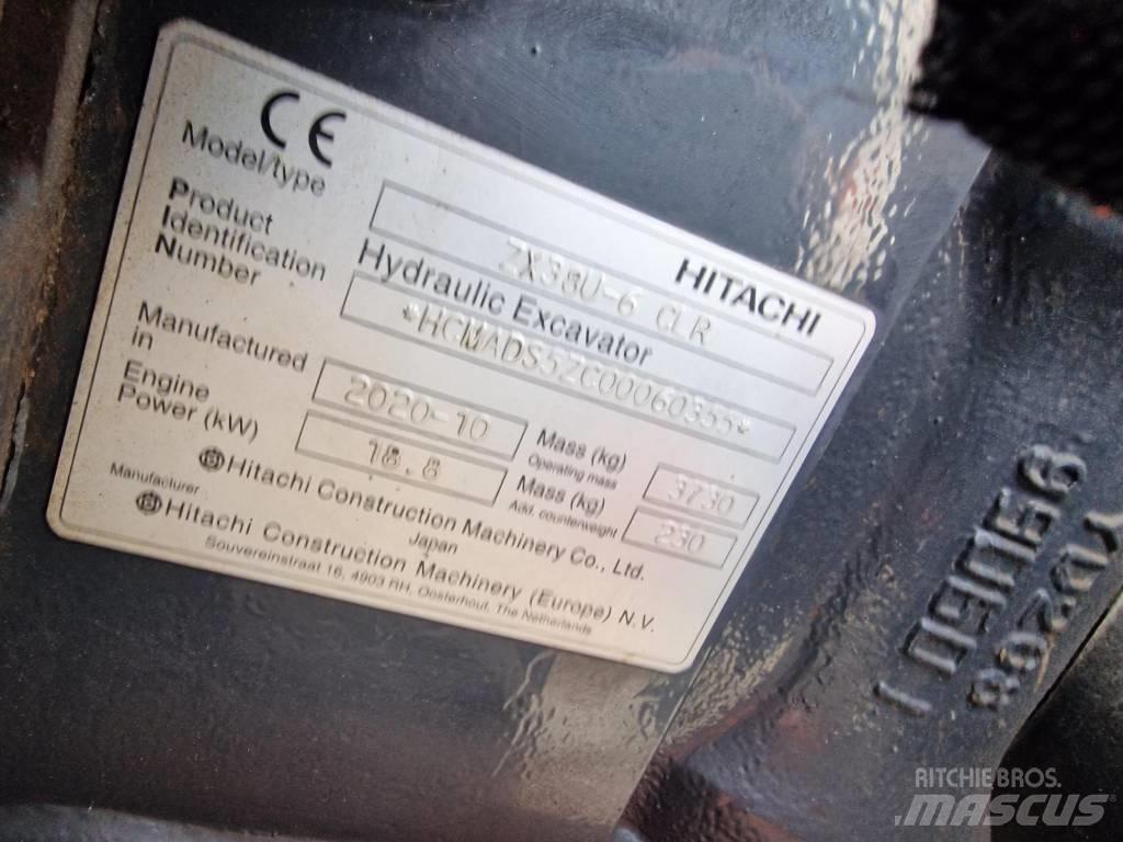 Hitachi ZX38U-6 Εκσκαφάκι (διαβολάκι) < 7t