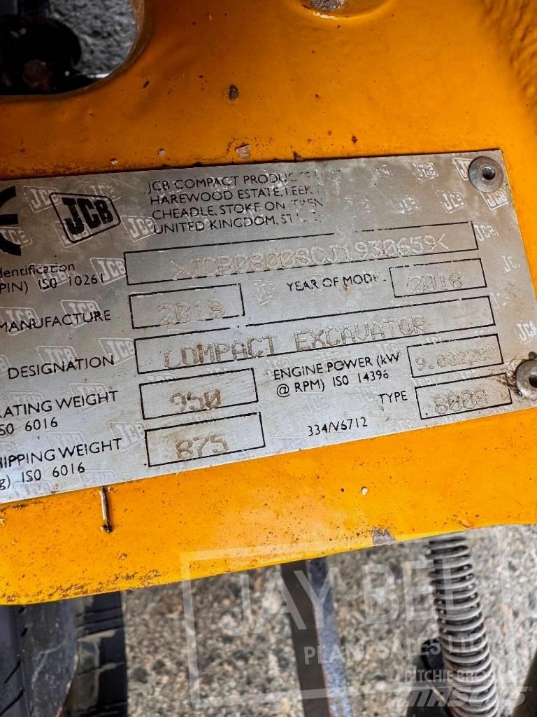 JCB Micro Εκσκαφάκι (διαβολάκι) < 7t