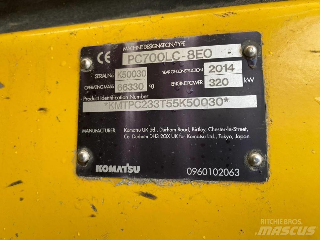 Komatsu PC 700-8EO Εκσκαφείς με ερπύστριες