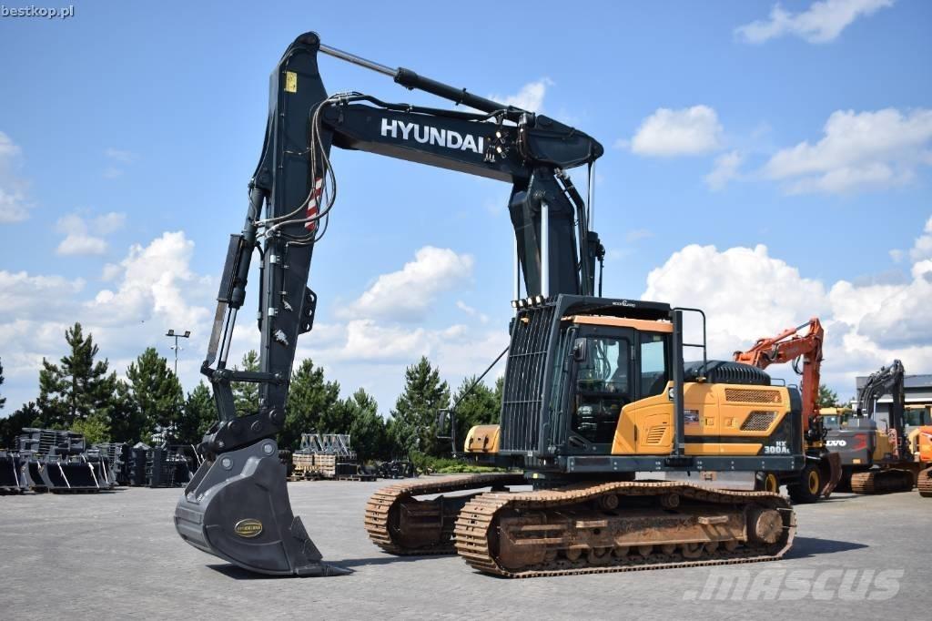 Hyundai HX 300 AL Εκσκαφείς με ερπύστριες