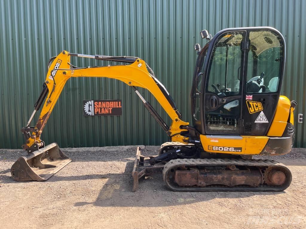 JCB 8026 CTS Εκσκαφάκι (διαβολάκι) < 7t