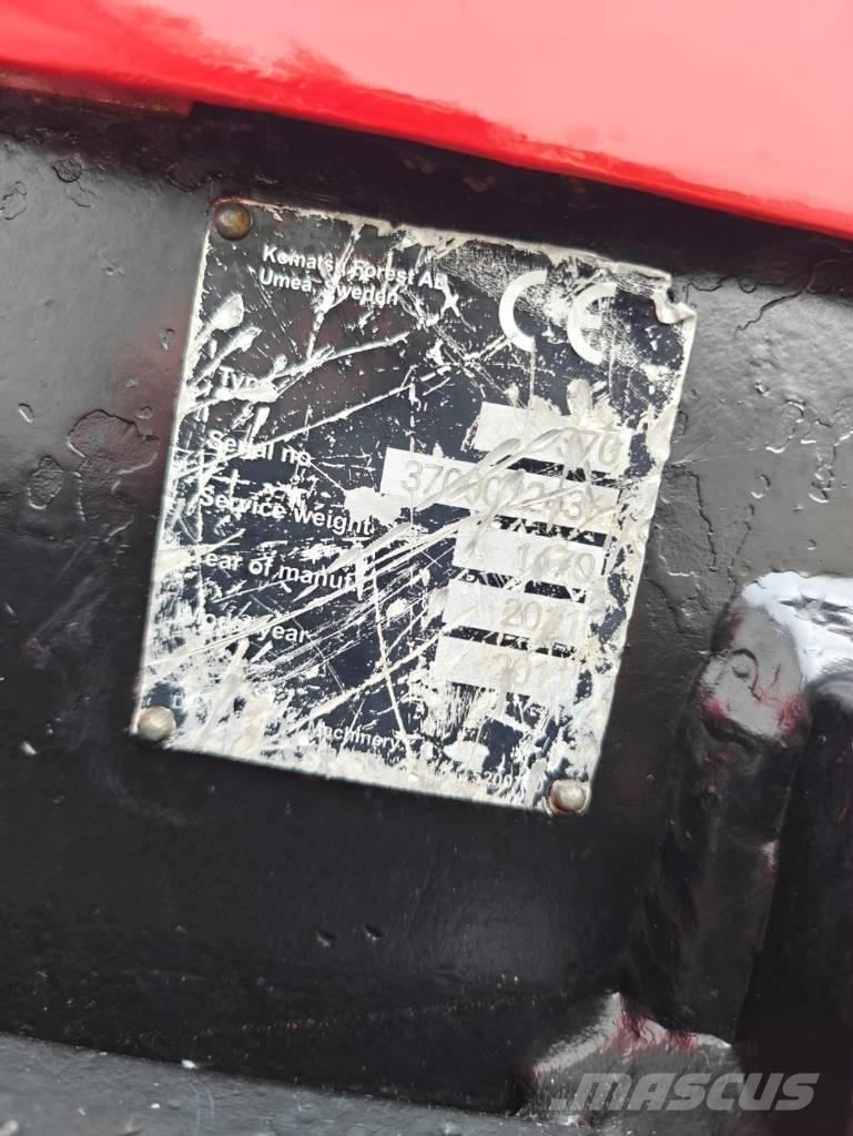 Komatsu 370.2 Κεφαλές συλλεκτικών μηχανών