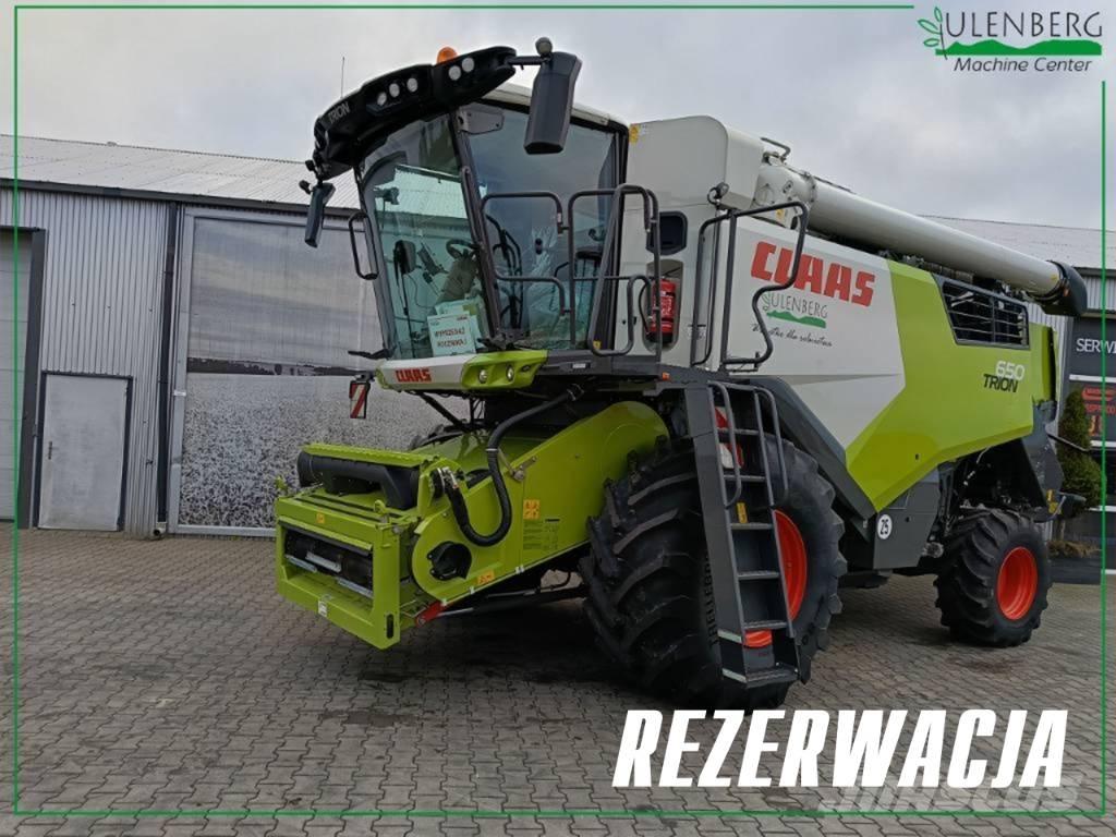 CLAAS TRION 650 Θεριζοαλωνιστικές μηχανές
