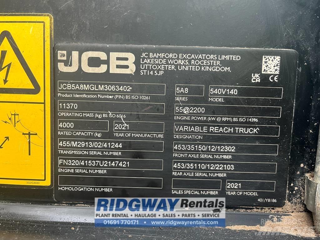 JCB 540-140 Τηλεσκοπικοί ανυψωτές