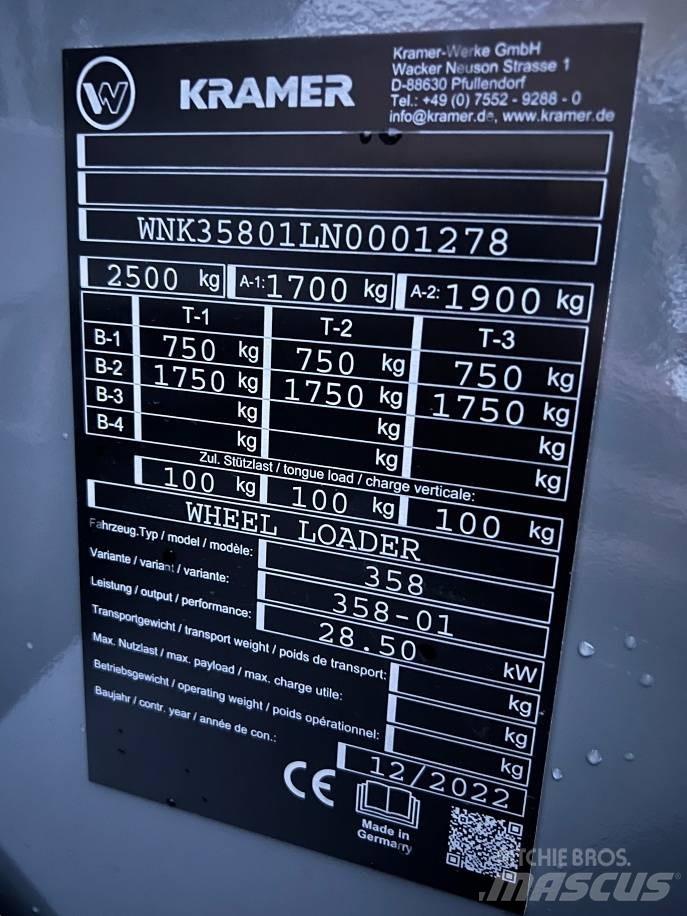 Kramer 5040 Φορτωτές με λάστιχα (Τροχοφόροι)