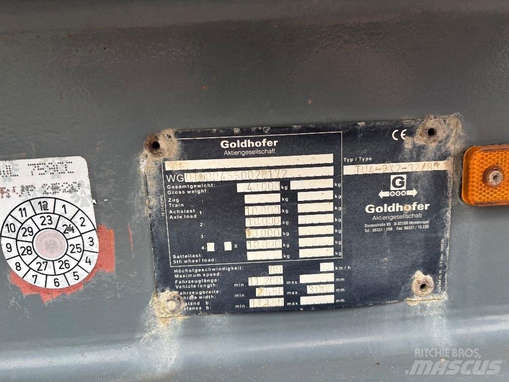 Goldhofer Tieflader Οχήματα με χαμηλό δάπεδο