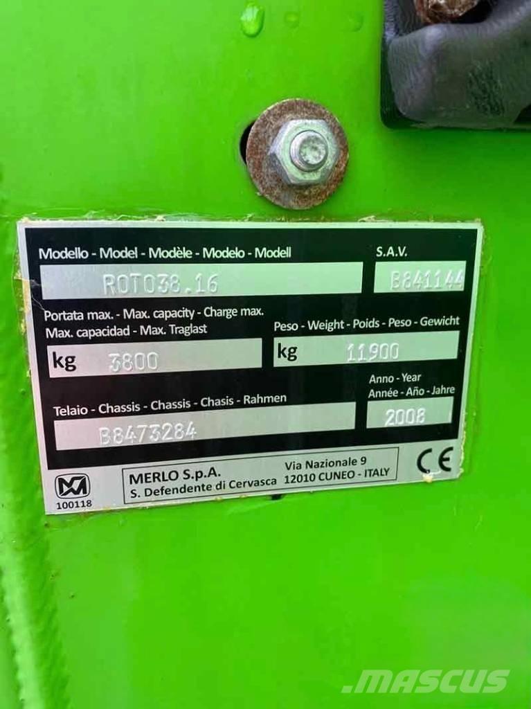 Merlo Roto 38.16 Τηλεσκοπικοί ανυψωτές