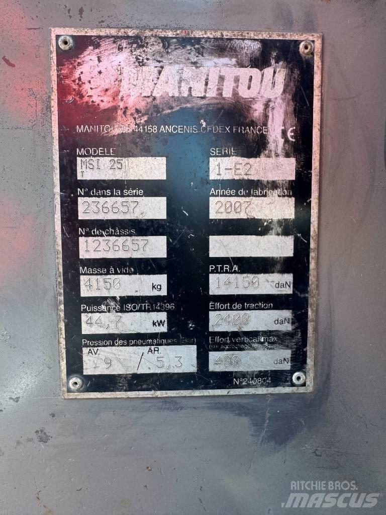 Manitou MSI 25T Πετρελαιοκίνητα Κλαρκ