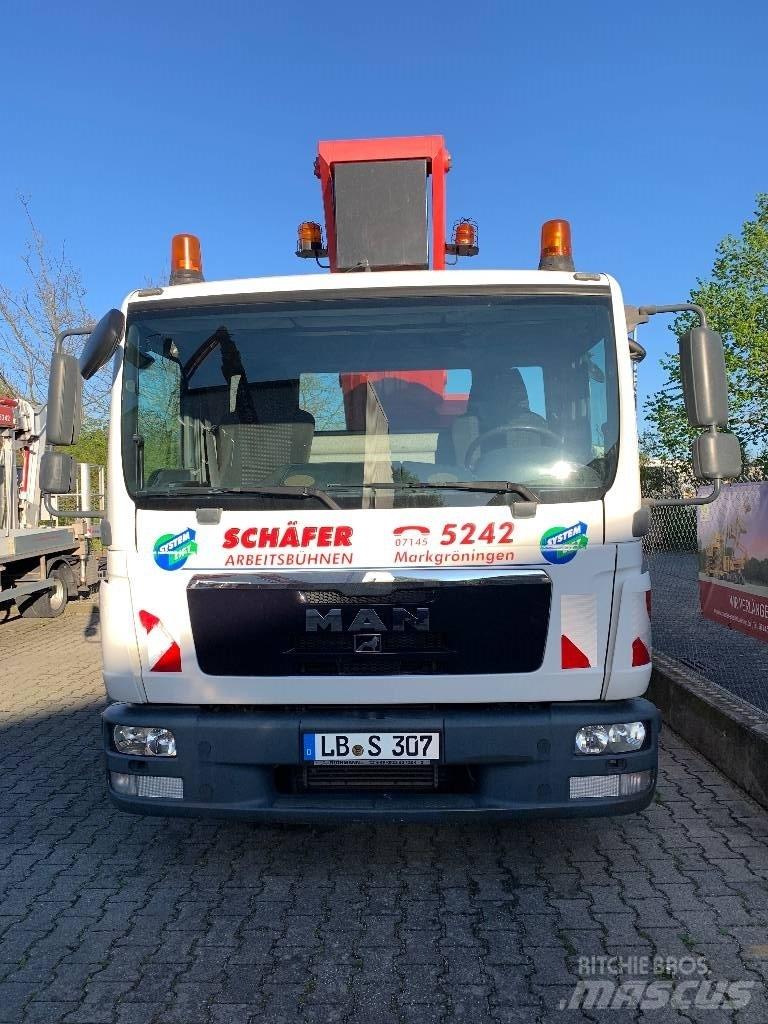 Ruthmann T 330 Εναέριες πλατφόρμες τοποθετημένες σε φορτηγό