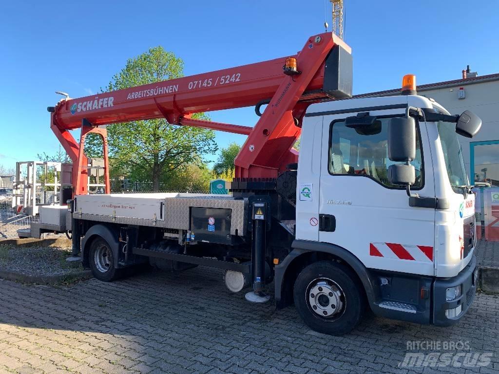Ruthmann T 330 Εναέριες πλατφόρμες τοποθετημένες σε φορτηγό