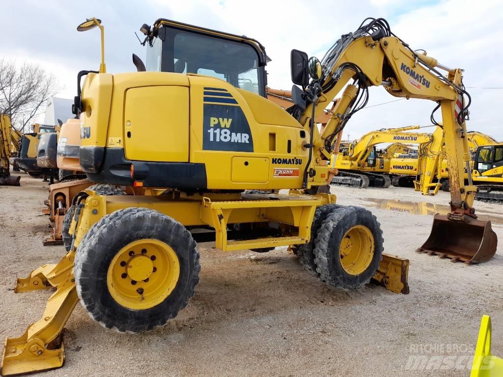 Komatsu PW118MR-8 Εκσκαφείς με τροχούς - λάστιχα