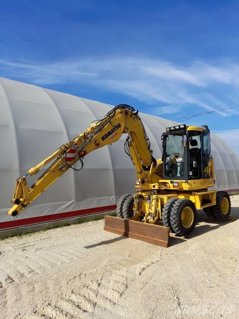 Komatsu PW118MR-8 Εκσκαφείς με τροχούς - λάστιχα