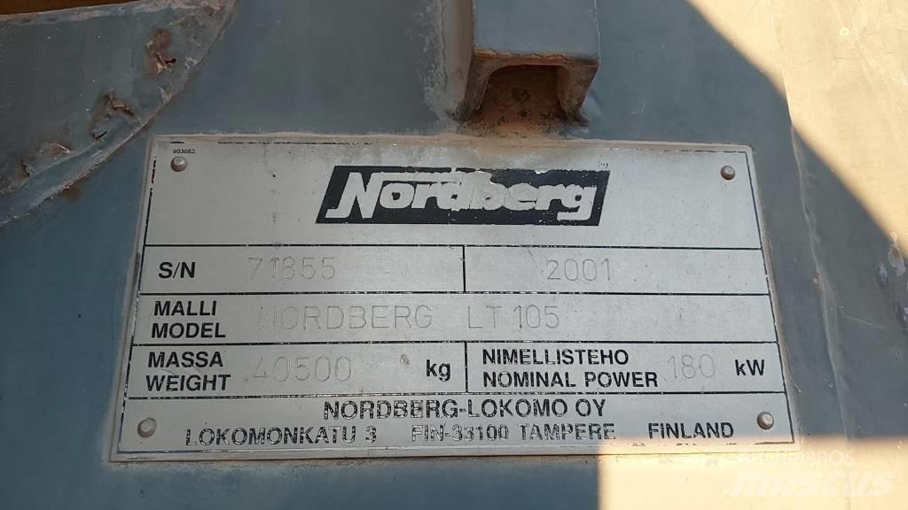 Metso Nordberg LT105 Κινητοί σπαστήρες