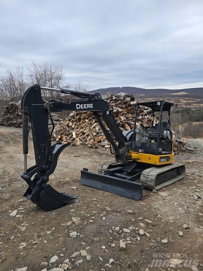 DEERE 50G Εκσκαφάκι (διαβολάκι) < 7t