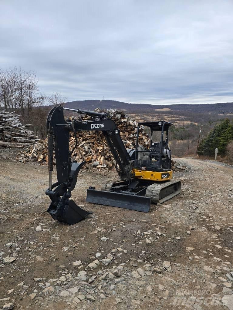 DEERE 50G Εκσκαφάκι (διαβολάκι) < 7t