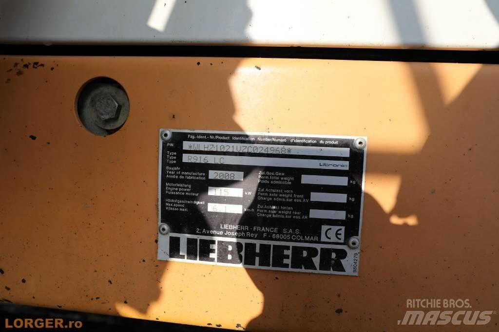 Liebherr R 916 LC Εκσκαφείς με ερπύστριες