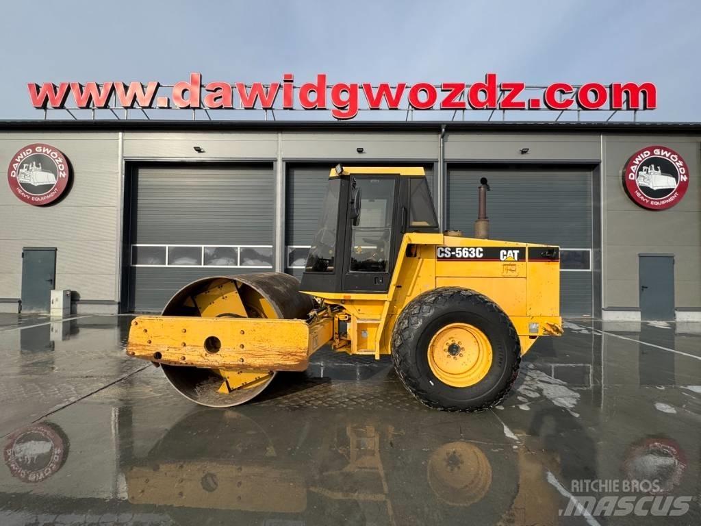 CAT CS 563 C Οδοστρωτήρες μονού κυλίνδρου