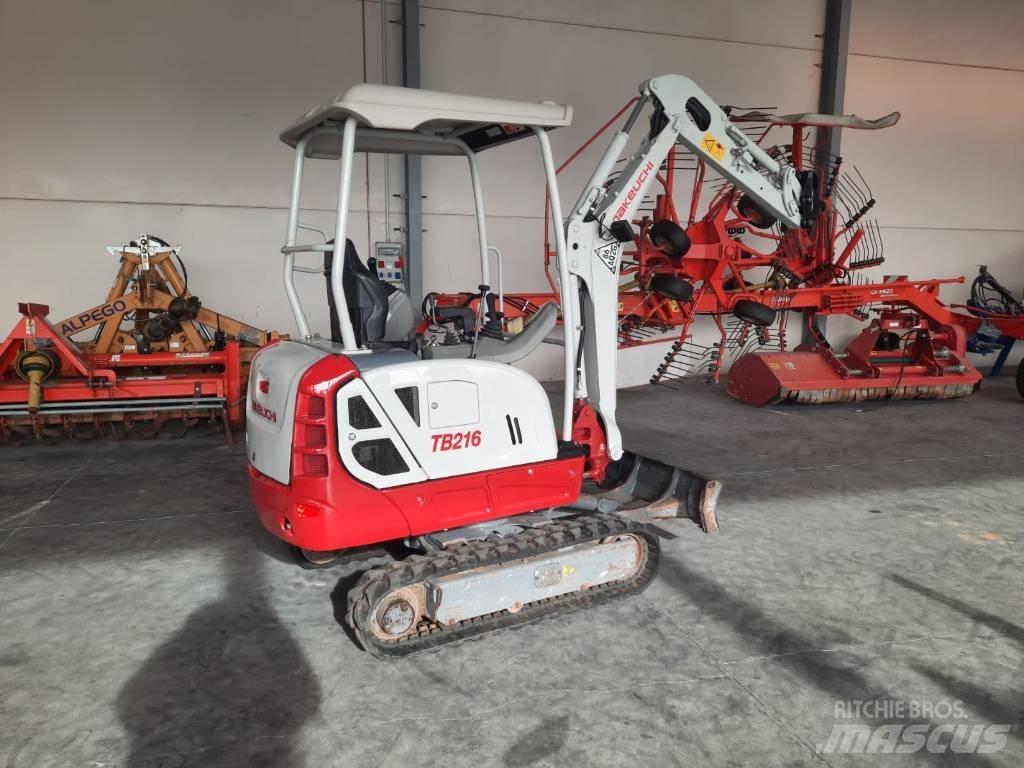 Takeuchi TB216 Εκσκαφάκι (διαβολάκι) < 7t