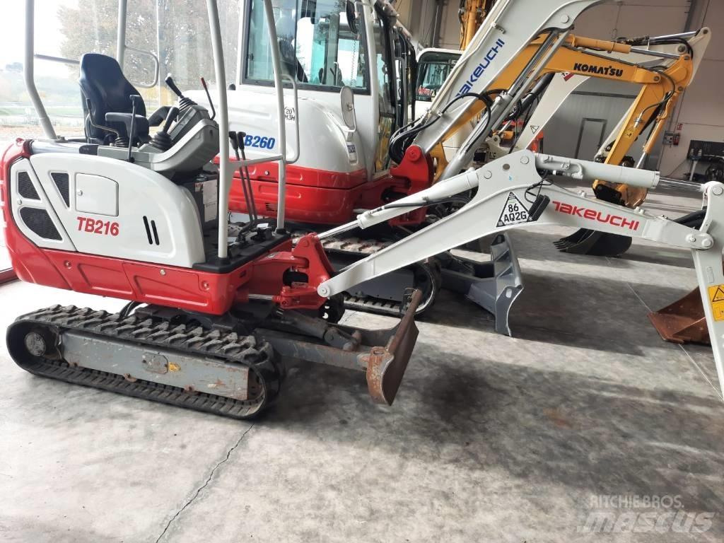 Takeuchi TB216 Εκσκαφάκι (διαβολάκι) < 7t