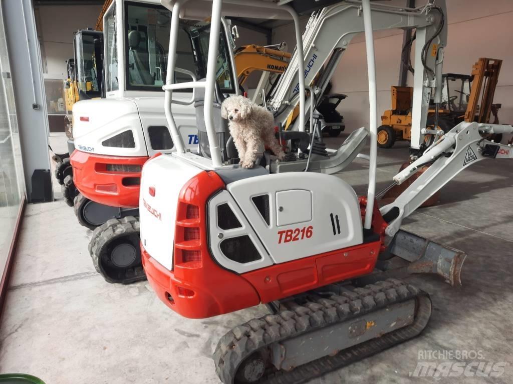 Takeuchi TB216 Εκσκαφάκι (διαβολάκι) < 7t