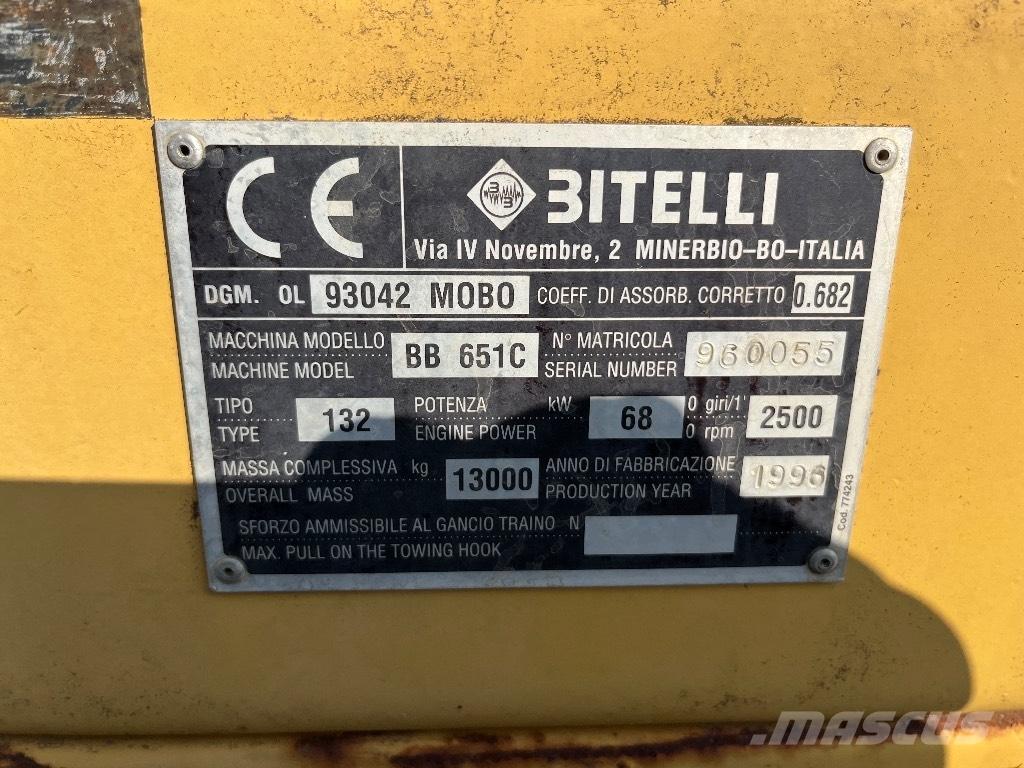 Bitelli BB 651 C Επίστρωση ασφάλτου