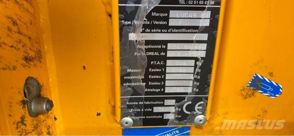 Lucas CASTOR + 60 G Εξοπλισμός εκφόρτωσης σιλό
